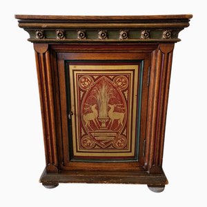 Small Antique Cabinet in Oak