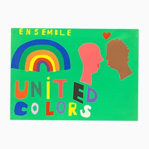 Alexandre Schaller, Colours of Love, Acryl auf Leinwand, 1990er