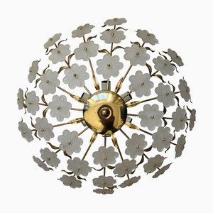 Poetic Murano Ceiling Light, 1980s