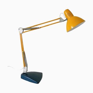 Lampe Ciseaux Vintage Jaune Ocre, 1960s