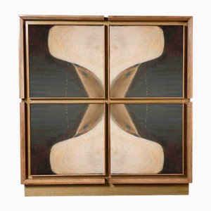 Abstract Three Sideboard by Mascia Meccani for Meccani Design