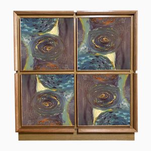 Abstract Seven Sideboard by Mascia Meccani for Meccani Design