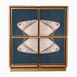 Abstract Ten Sideboard by Mascia Meccani for Meccani Design