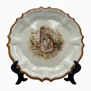 Plate by Emile Lessore for Wedgwood, 1858