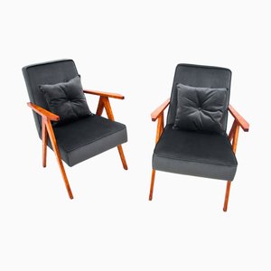Sessel Set, Polen, 1960er, 2er Set