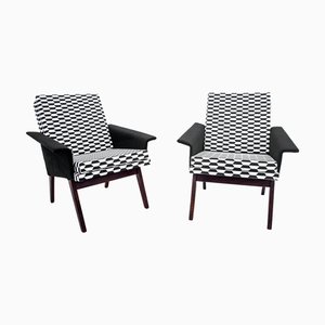 Armchairs, Czechoslovakia, 1960s, Set of 2