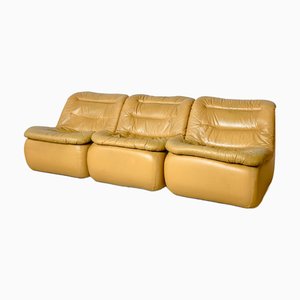 Modulares Vintage Sofa aus Leder, 1979
