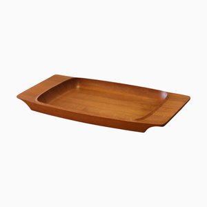Large Danish Dish in Teak from Dansk Design, 1960s