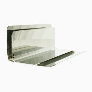 Steel Model 3054a Desk Organizer by E. Mari for Danese Milano, 1964