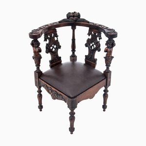 Antique Corner Armchair, Western Europe, 1900s