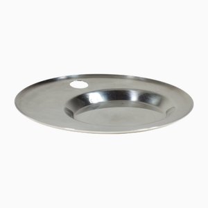 Silver Metal Plate from Christofle, France, 1950s