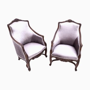 Armchairs, France, 1890, Set of 2