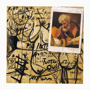 Massimo D’Orta, Angeli e Demoni, Mixed Media on Canvas, 2006