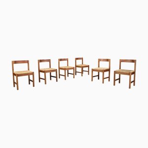 Torbecchia Dining Chairs by Giovanni Micheluccis for Poltro, 1964, Set of 6