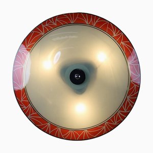 Mid-Century Brussels World Expo Wall Light in Glass, 1958