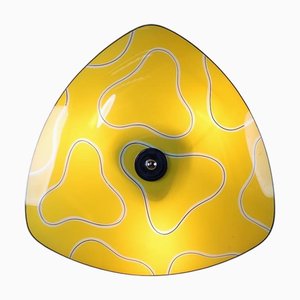 Mid-Century Brussels World Expo Wall Light in Glass, 1958