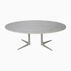 Table Basse en Marbre par Herbert Hirche pour Christian Holzäpfel, 1960s