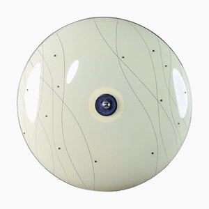 Mid-Century Brussels World Expo Wandlampe aus Glas, 1958