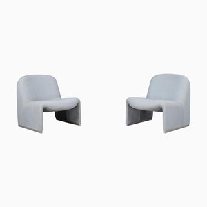 Alky Chairs attributed to Giancarlo Piretti, Italy, 1969, Set of 2