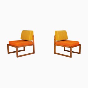 André Sornay zugeschriebene Mid-Century Sessel, Frankreich, 1950er, 2er Set
