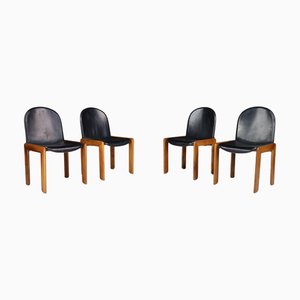 Dining Chairs in the style of Tobia & Afra Scarpa, Italy, 1970, Set of 4