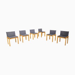 Dining Chairs attributed to Tobia Scarpa, Italy, 1970s, Set of 6