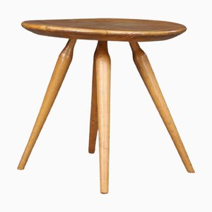 French Side Table in Ash, 1950s
