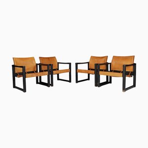 Poltrone Safari attribuite a Karin Mobring per Ikea, Svezia, anni '70, set di 4