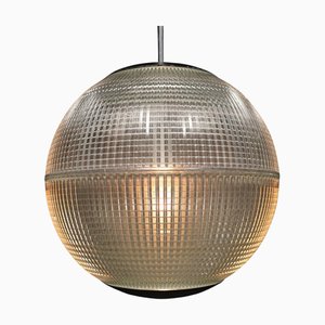 Lámpara colgante Holophane Globe, París, Francia, años 60