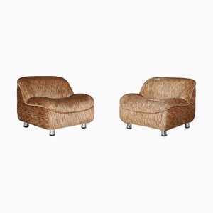 Mid-Century Modern Lounge Chairs in the style of Guido Faleschini, Italy, 1970s, Set of 2