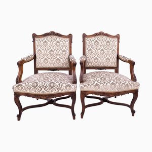 Set of Antique French Chairs, 1890s