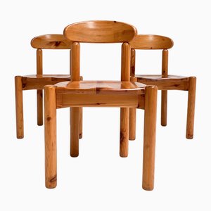 Vintage Chairs by Rainer Daumiller for Hirtshals Sawmill, 1970s, Set of 3