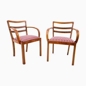 Polnisches Vintage Art Deco Sessel Set, 1940er