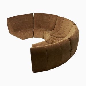 Sofá modular Gilda de Michel Ducaroy para Ligne Roset, años 70. Juego de 5