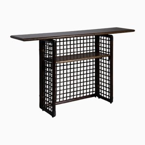 Vintage Basilian Console Table by Tobia Scarpa and Afra Bianchin Scarpa for B&B, 1970s