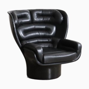 Fauteuil Elda Vintage par Joe Colombo pour Comfort, Italie, 1970