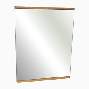 Scandinavian Mirror in Light Oak, 1970s