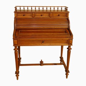 Small Vintage Desk in Walnut, 1950s