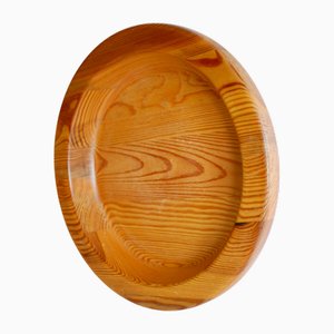 Large Scandinavian Wooden Bowl
