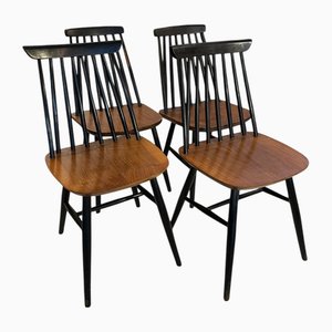 Sedie da pranzo Fanett di Ilmari Tapiovaara per Stol Kamnik, 1958, set di 4