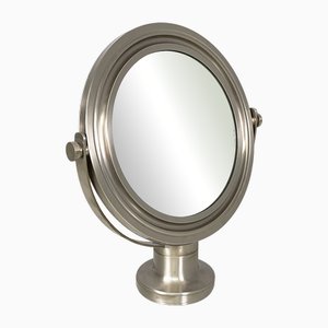Italian Modern Adjustable Table Mirror in Metal, 1970s