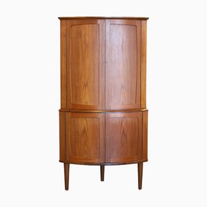 Danish Teak Corner Cabinet from Peterson Midtjydsk Møbelfabrik, 1960s