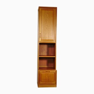 Credenza in teak con ripiani, anni '70
