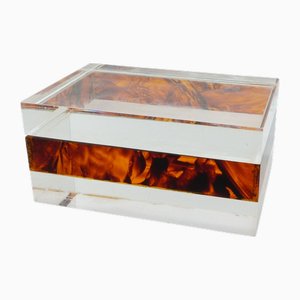 Zweifarbige Acrylglasbox, 1970