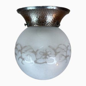 Lampada da soffitto Art Nouveau, Svezia, anni '20
