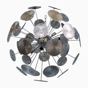 Handmade Hammered Sputnik Chandelier by Simoeng