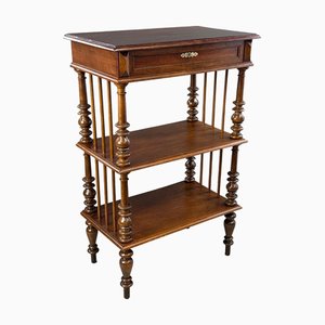 Vintage Shelf with Drawer, 1870s