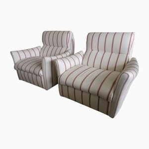 Set mit Vintage Sesseln, 1970er