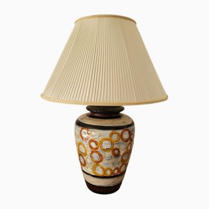 Hubert Olivier Lamp in French Ceramic, 1990s