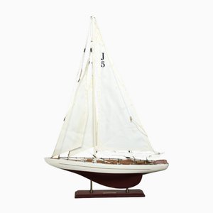 Yate Ranger J5 escandinavo Mid-Century moderno de madera, años 60